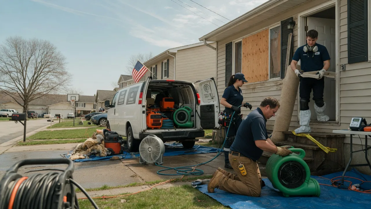 Water Damage Restoration in Auburn, KS near me